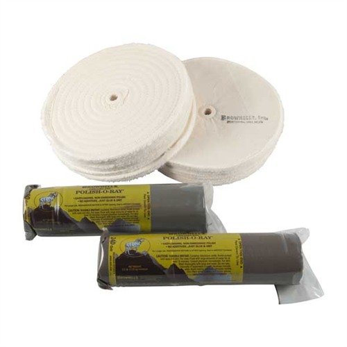 "WHEELS-N-POLISH" - BROWNELLS 8" "WHEELS-N-POLISH" KIT