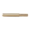 POWER CUSTOM BRASS MUZZLE CROWNING LAP - NON-HANDLED FITS BORE .270-.35 TIP RADIUS 3/16"(4.76MM)