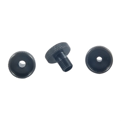 RIFLE 1/2" STANDARD APERTURES - BROWNELLS RIFLE 1/2" STANDARD APERTURES PEEP BLACK 3 PACK