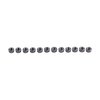 SLING SWIVEL STUD KIT - DOME NUTS 10-32 THREADS 12 PACK