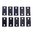 BROWNELLS .860"X.006" SCOPE SHIM REFILL 10 PACK