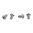 BROWNELLS 1911 ALLEN HEAD GRIP SCREWS STAINLESS STEEL 48 PACK