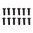 BROWNELLS T-10 WEAVER OVAL SCREW 6-40 X 15/32  12 PACK