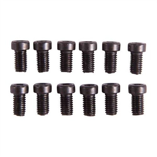 TORX HEAD SCOPE RING & BASE SCREWS - BROWNELLS T-10 FILLISTER HEAD SCREW 6-48 X 1/4 12 PACK