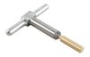 45° MUZZLE/CYLINDER CHAMFERING CUTTER & BRASS PILOT - 45 DEGREE FACING CUTTER & BRASS PILOT  FOR .38/.375 MUZZLE