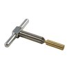 45° MUZZLE/CYLINDER CHAMFERING CUTTER & BRASS PILOT - 45 DEGREE FACING CUTTER & BRASS PILOT  FOR .40/10MM MUZZLE