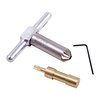 45° MUZZLE/CYLINDER CHAMFERING CUTTER & BRASS PILOT - 45 DEGREE FACING CUTTER & BRASS PILOT  FOR .45ACP-2 CYLINDER