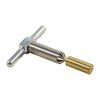 45° MUZZLE/CYLINDER CHAMFERING CUTTER & BRASS PILOT - 45 DEGREE FACING CUTTER & BRASS PILOT  FOR .50 S&W MUZZLE
