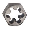 AR-15/M16 RECEIVER TAPS & DIES - HEX DIE 1"DIA, 3/16"-16 TPI FOR AR-15/M16
