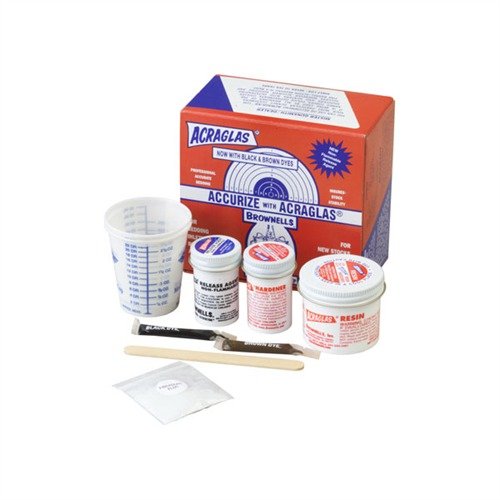 ACRAGLAS 2 GUN BEDDING KITS - BROWNELLS ACRAGLAS NON-FLAMMABLE 2-GUN KIT