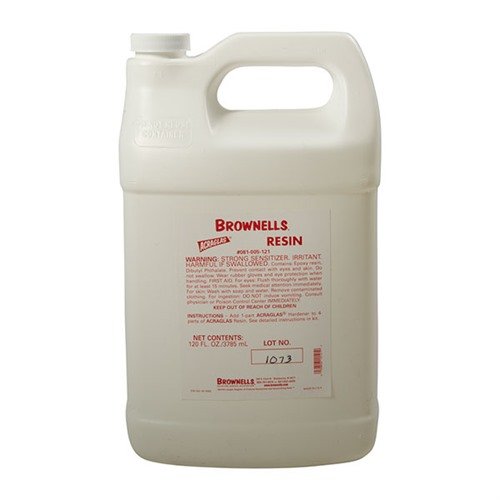 ACRAGLAS® HARDENER & RESIN - BROWNELLS ACRAGLAS RESIN 120 OZ