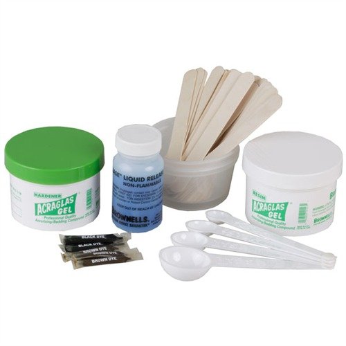 ACRAGLAS GEL SHOP BEDDING KIT - BROWNELLS ACRAGLAS GEL NON-FLAMMABLE SHOP KIT 16OZ