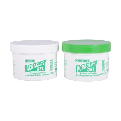 ACRAGLAS GEL® RESIN & HARDENER - BROWNELLS ACRAGLAS GEL HARDENER & RESIN SET 8OZ
