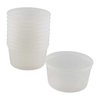 BROWNELLS ACRAGLAS GEL MIXING DISHES, 8OZ, 10 PACK