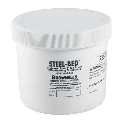 STEEL BED KIT - BROWNELLS STEEL BED RESIN 32OZ