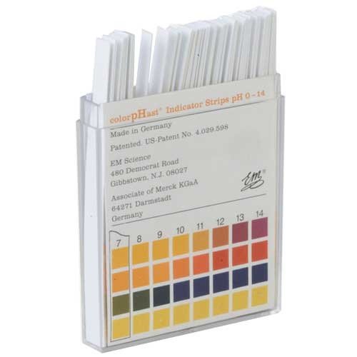 NEUTRALIZING KIT FOR OXYNATE® 7 & 84 BLUING SALTS - BROWNELLS PH COLOR TEST STRIPS, 0-14, 100 PACK
