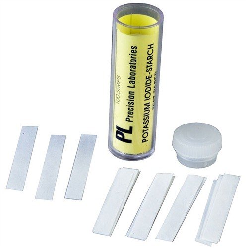 NEUTRALIZING KIT FOR OXYNATE® 7 & 84 BLUING SALTS - BROWNELLS POTASSIUM IODIDE START TEST STRIPS, 100 PACK