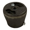 PIPE BURNERS - FLAT FACE MIXER 1-5/8" W/CAST IRON SHUTTER