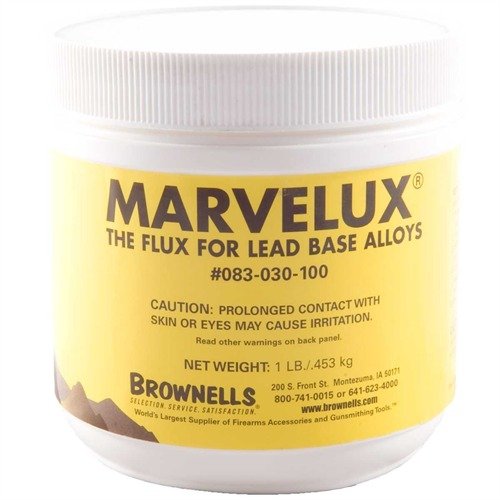 MARVELUX® BULLET CASTING FLUX - BROWNELLS MARVELUX BULLET CASTING FLUX 16OZ 12 PACK