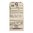 BROWNELLS SINGLE STUB CLAIM CHECKS, CC-1, 100 PACK
