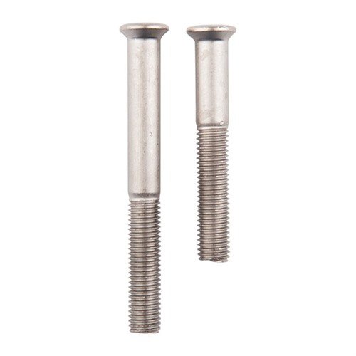 NICKEL-PLATED REM 700 TRIGGERGUARD SCREWS - BROWNELLS LONG TRIGGERGUARD ALLEN SCREWS FOR REMINGTON 700 BDL, NICKEL