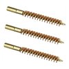 SPECIAL LINE"! DEWEY-THREAD HANDGUN BORE BRUSHES - SPECIAL LINE DEWEY BRONZE PISTOL BRUSH 9MM 3 PACK