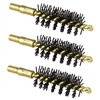 HEAVY WEIGHT NYLON HANDGUN BORE BRUSHES - HEAVY WEIGHT BRUSH, NYLON, .22 CALIBER PISTOL, 3 PACK