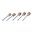 BROWNELLS MX FINISHING WHEEL STARTER KIT, 1/2" X 1/2"