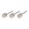 BROWNELLS MX FINISHING WHEEL, 1/2"X 1/2", 120 GRIT, 3 PACK