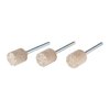 MX FINISHING WHEELS - MX FINISHING WHEEL, 1/2"X 1/2", 180 GRIT, 3 PACK