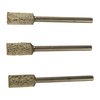 MX FINISHING WHEELS - MX FINISHING WHEEL, 1/4"X 1/2", 50 GRIT, 3 PACK