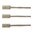 BROWNELLS MX FINISHING WHEEL, 1/4"X 1/2", 120 GRIT, 3 PACK