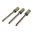 BROWNELLS MX FINISHING WHEEL, 1/4"X 1/2", 120 GRIT, 3 PACK