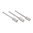 BROWNELLS MX FINISHING WHEEL, 1/4"X 1/2", 320 GRIT, 3 PACK