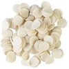 BROWNELLS HEAVY DUTY COTTON ROUND PATCHES, .875"/.22-.25 CAL, 100 PACK