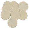 REALLY HEAVY DUTY SQUARE 100% COTTON PATCHES - HEAVY DUTY COTTON ROUND PATCHES, 1.5"/.35-.40 CAL, 100 PACK