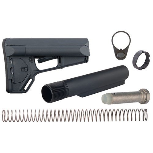 AR-15 ACS STOCK ASSY COLLAPSIBLE MIL-SPEC - BROWNELLS AR-15 ACS STOCK ASSEMBLY COLLAPSIBLE MIL-SPEC GRAY