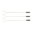 BROWNELLS HANDGUN CLEANING BRUSHES, 9MM/.38./357 CALIBER, 3 PACK