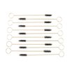 HANDGUN CLEANING BRUSHES - HANDGUN CLEANING BRUSHES, 9MM/.38./357 CALIBER, 12 PACK