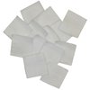SQUARE 100% COTTON FLANNEL CLEANING PATCHES - SQUARE COTTON PATCHES, 1.375", .22-.270 CALIBER, 1000 PACK