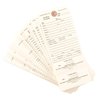 DOUBLE STUB CLAIM CHECKS - DOUBLE-STUB CLAIM CHECKS, 1000 PACK