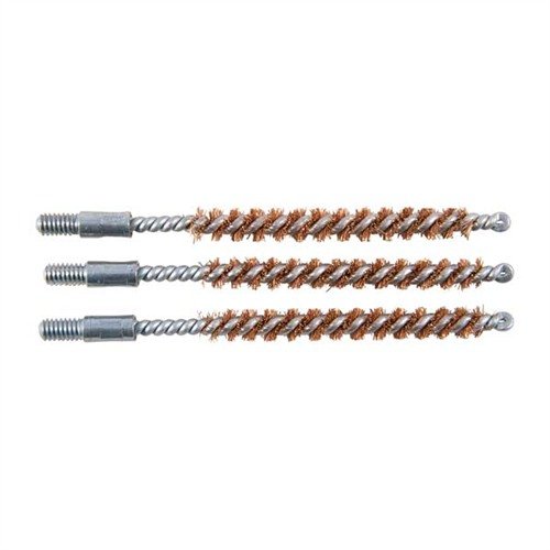 DOUBLE-TUFF™ BORE BRUSH - BROWNELLS DOUBLE-TUFF BRONZE RIFLE BRUSH 22 CALIBER CENTERFIRE 3 PACK
