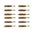 BROWNELLS DOUBLE-TUFF BRONZE RIFLE BRUSH 54 CALIBER 12 PACK