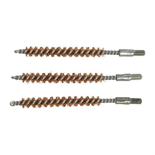 DOUBLE-TUFF™ BORE BRUSH - BROWNELLS DOUBLE-TUFF BRONZE RIFLE BRUSH 6MM 3 PACK