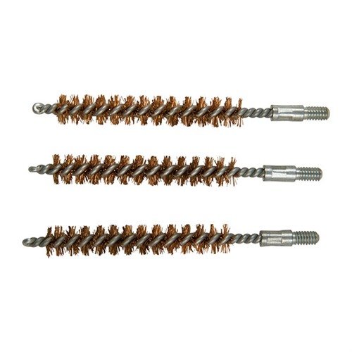 DOUBLE-TUFF™ BORE BRUSH - BROWNELLS DOUBLE-TUFF BRONZE RIFLE BRUSH 8MM 3 PACK