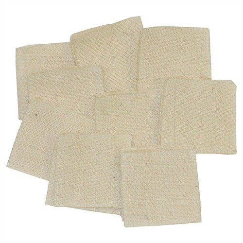 HEAVY-DUTY PATCHES - BROWNELLS HEAVY DUTY SQUARE COTTON PATCHES,1.375"/.22/.270CAL, 1000 PK