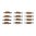 BROWNELLS DOUBLE-UP BRONZE BRUSH 12 GAUGE 12 PACK
