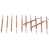 STANDARD LINE BRONZE BORE BRUSHES FOR RIFLE - STANDARD LINE BRONZE RIFLE BRUSH 22 CAL CENTERFIRE 12 PACK