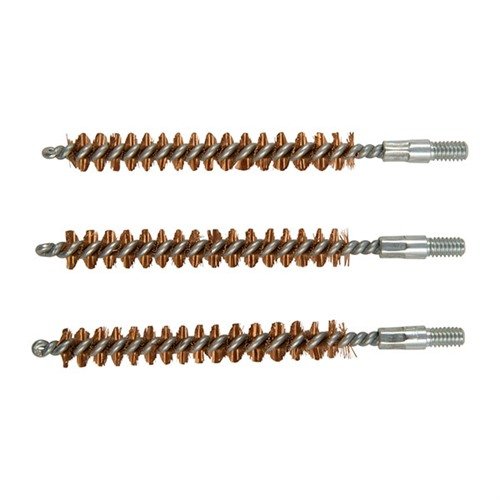 STANDARD LINE BRONZE BORE BRUSHES FOR RIFLE - BROWNELLS STANDARD LINE BRONZE RIFLE BRUSH 270 CALIBER 3 PACK