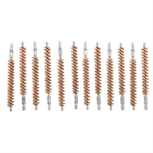 STANDARD LINE BRONZE BORE BRUSHES FOR RIFLE - BROWNELLS STANDARD LINE BRONZE RIFLE BRUSH 30 CALIBER 12 PACK